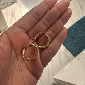 14k Gold Hoop Earrings